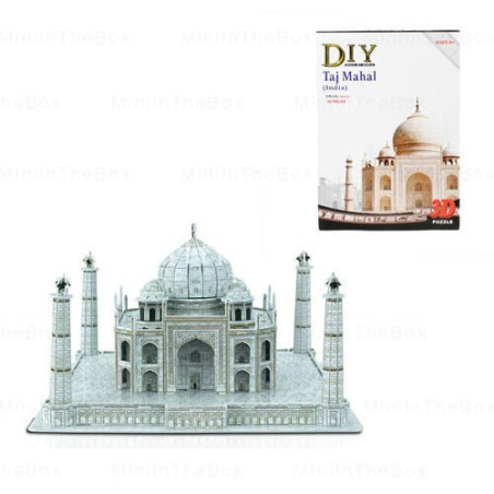 Taj Mahal (India) 3D Пъзел