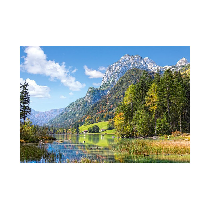 Mountain refuge in the Alps