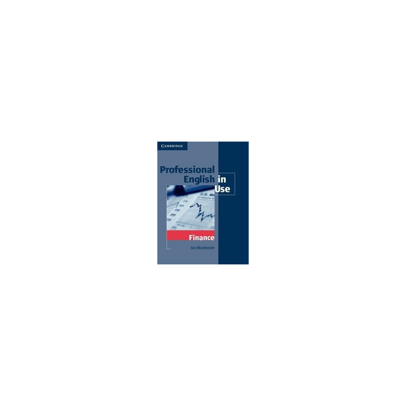 Professional English in Use Finance + CD