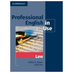 Professional English in Use Law + CD