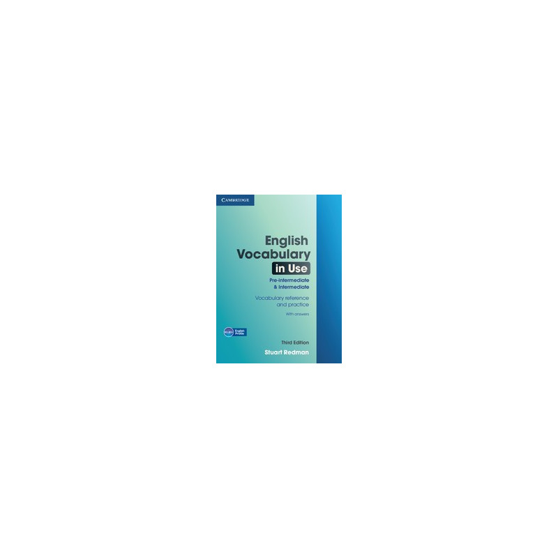 English Vocabulary in Use: Pre-intermediate and Intermediate: Third Edition + CD 
