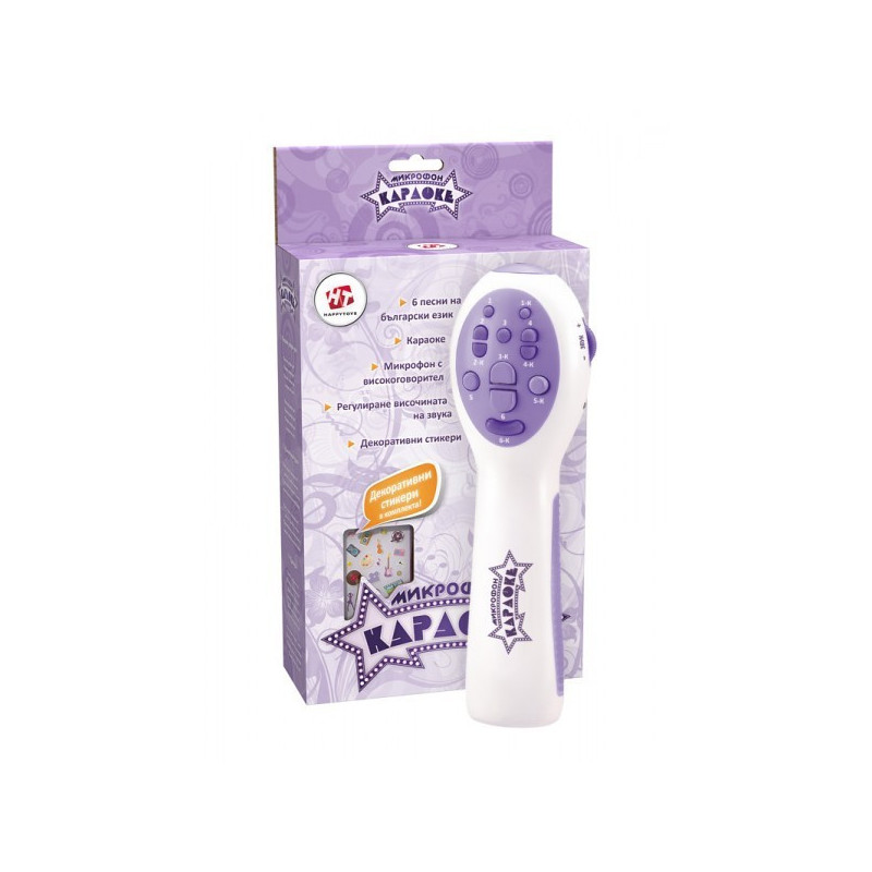 Микрофон караоке с 6 песни