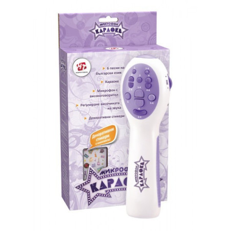 Микрофон караоке с 6 песни