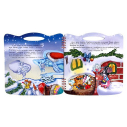 Коледна книжка с корица шаблон