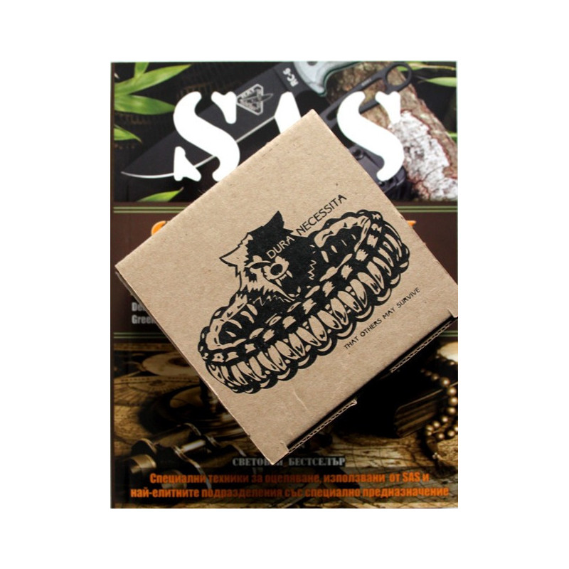 Наръчник SAS Survival Guide + паракорд въже