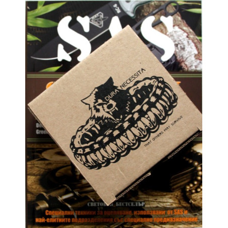 Наръчник SAS Survival Guide + паракорд въже