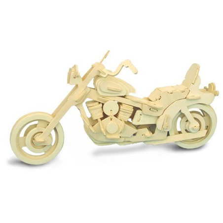 Harley Davidson - дървен 3D Пъзел