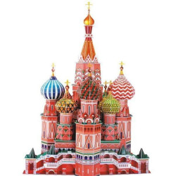 St Basil`s Cathedral - 3D Пъзел