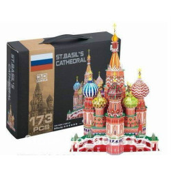 St Basil`s Cathedral - 3D Пъзел