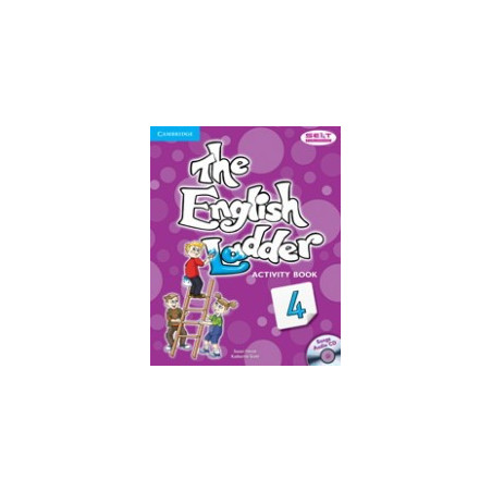 The English Ladder: Учебна система по английски език  Ниво 4: Учебна тетрадка + CD