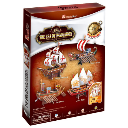 The Era of Navigation 3D Пъзел