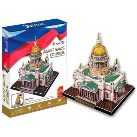Saint Isaac's Cathedral - 3D Пъзел
