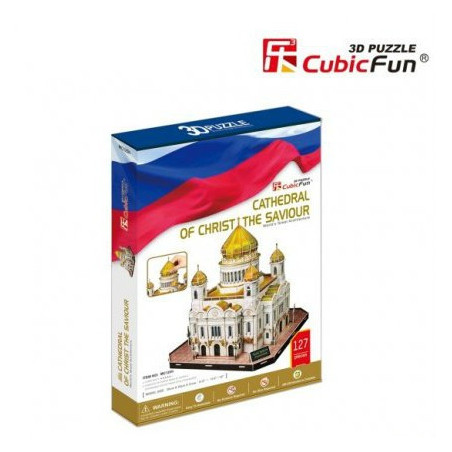Cathedral Of Christ The Saviour - 3D Пъзел