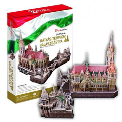 Matthias Church Fisherman's Bastion - 3D Пъзел