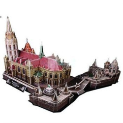 Matthias Church Fisherman's Bastion - 3D Пъзел