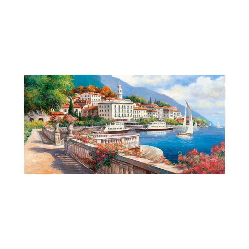 Copy of: "Idyllic Landscape of the Lake Como"