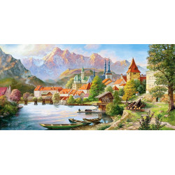 Copy of: "Town in the Mountain´s Shadow"
