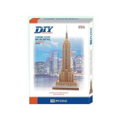 Empire State Building Educational 3d Puzzle Model