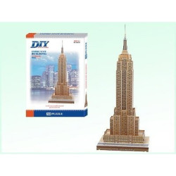 Empire State Building Educational 3d Puzzle Model