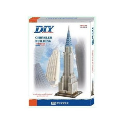 USA Chrysler Building 3D- Educational Puzzle Model