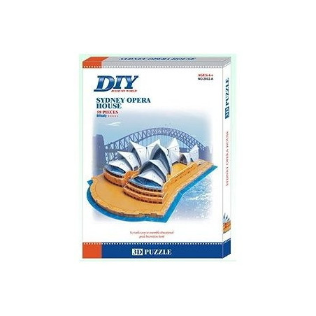 Building Sydney Opera House 3D- Educational Puzzle