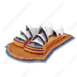Building Sydney Opera House 3D- Educational Puzzle
