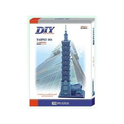 Taipei 101 Skyscraper 3D- Educational Puzzle
