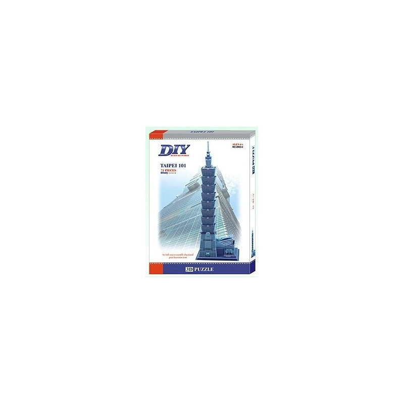 Taipei 101 Skyscraper 3D- Educational Puzzle