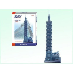 Taipei 101 Skyscraper 3D- Educational Puzzle