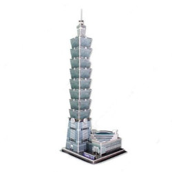 Taipei 101 Skyscraper 3D- Educational Puzzle