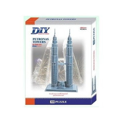 Petronas Towers Model  3D - Educational Puzzle