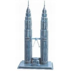 Petronas Towers Model  3D - Educational Puzzle