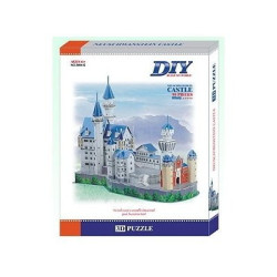 Neuschwanstein German Castle 3D- Educational Puzzle