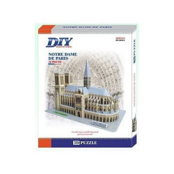 France Notre Dame De Paris Model  3D - Educational Puzzle