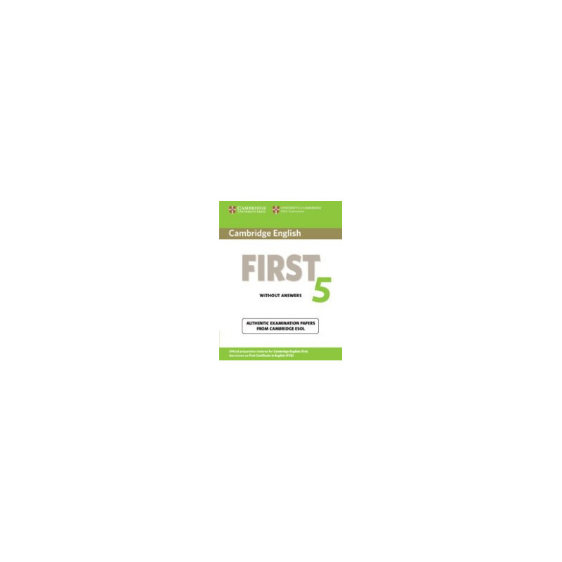 Cambridge First Certificate in English for updated exam 5: