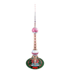 Oriental Pearl Tower - 3D Пъзел
