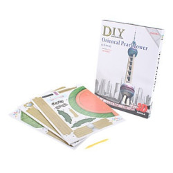 Oriental Pearl Tower - 3D Пъзел