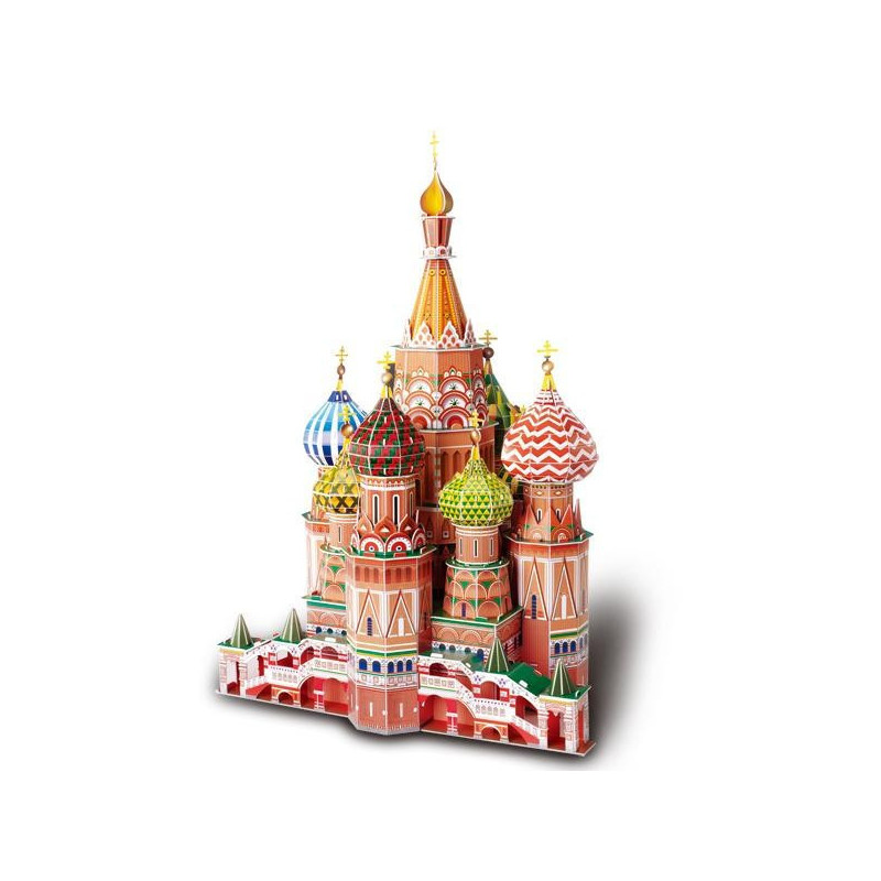 St Basil`s Cathedral - 3D Пъзел