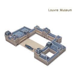 Louvre Museum - 3D Пъзел
