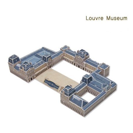 Louvre Museum - 3D Пъзел