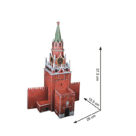 Spasskaya Tower - 3D Пъзел