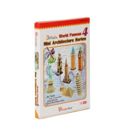"Mini Architecture Series 3" 3D Пъзел