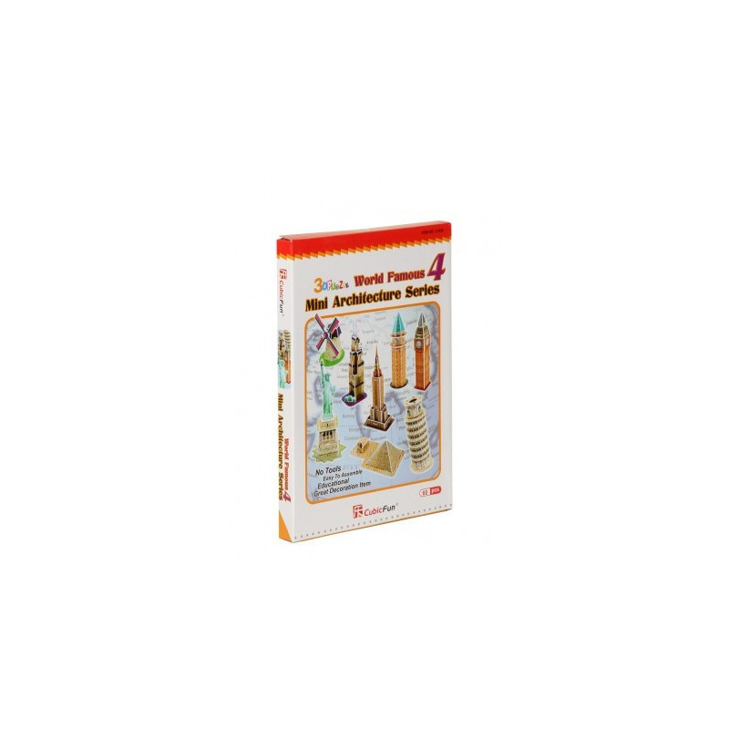 "Mini Architecture Series 3" 3D Пъзел