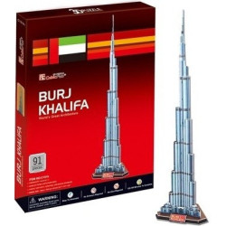Burj Khalifa - 3D Пъзел