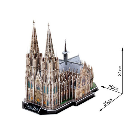 Cologne Cathedral - 3D Пъзел
