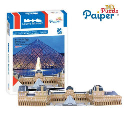Louvre Museum - 3D Пъзел