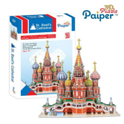 St Basil`s Cathedral - 3D Пъзел
