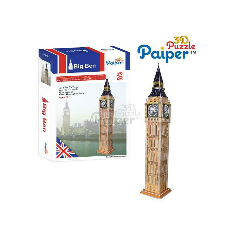 Big Ben - 3D Пъзел