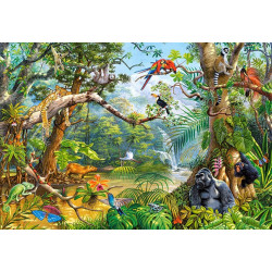 Life hidden in jungle