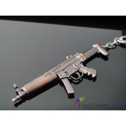CF Cross Fire MP5 MP-5 Automatic rifle Submachine Metal Gun Model Keychain T2